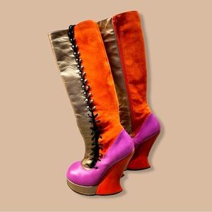 Fluevog Platform Grand National Boots